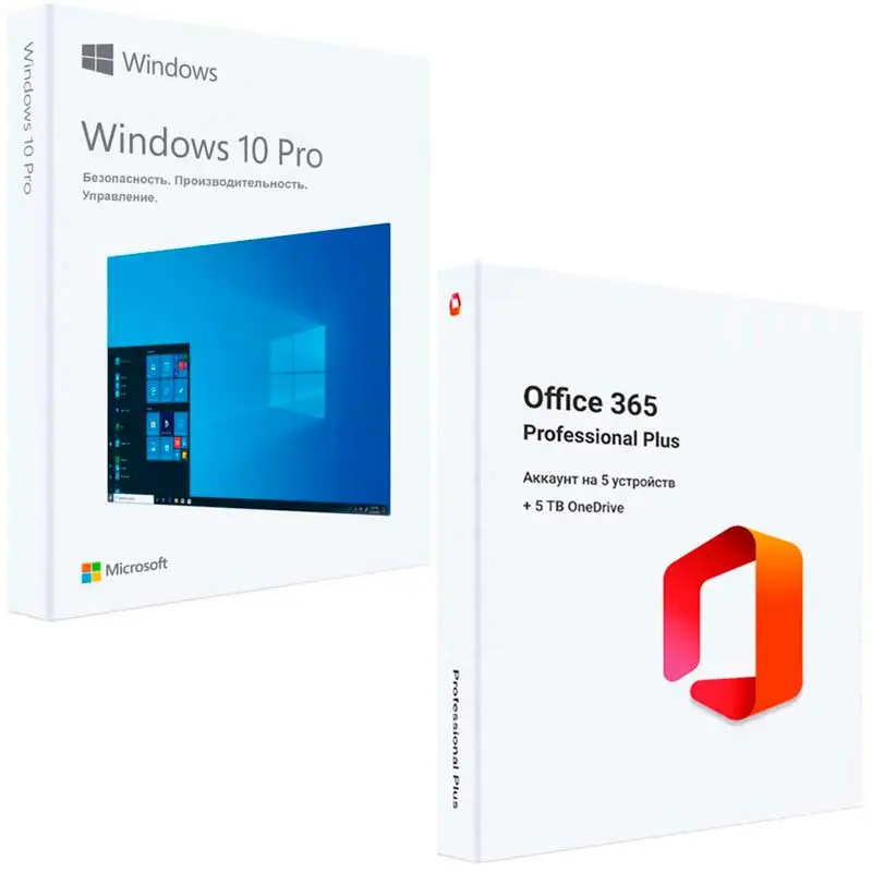 Microsoft Windows 10 Pro + Microsoft Office 365