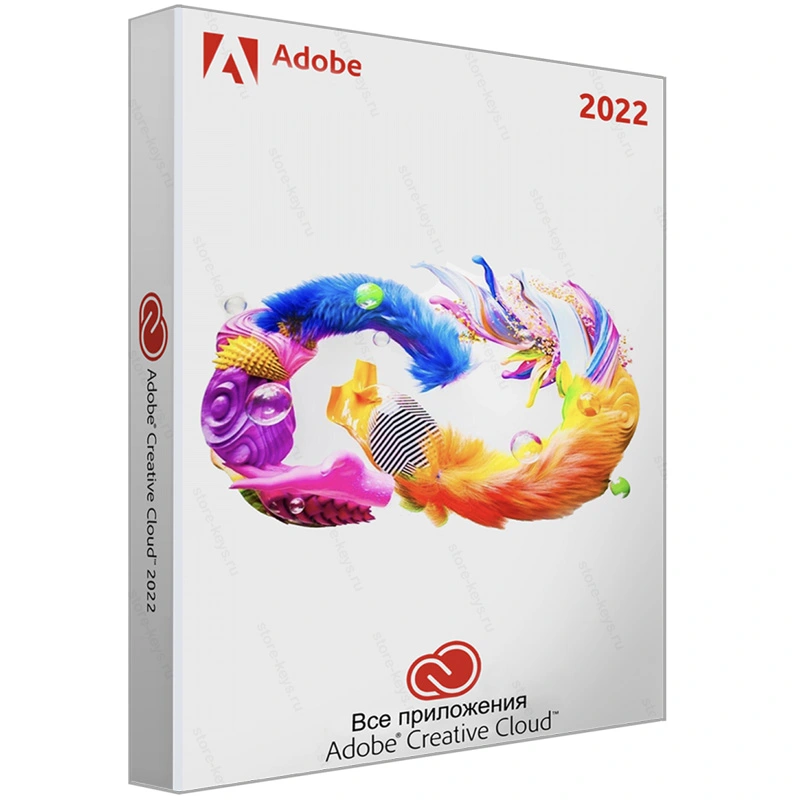 Adobe Creative Cloud Все приложения ( Продление )