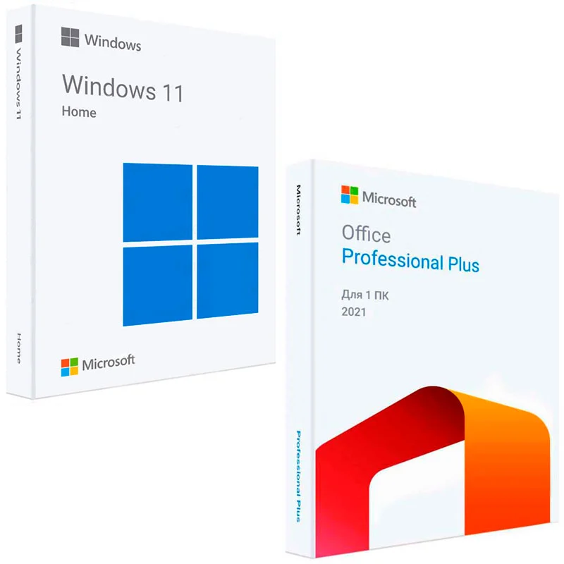 Microsoft Windows 11 Home + Microsoft Office 2021 Pro Plus